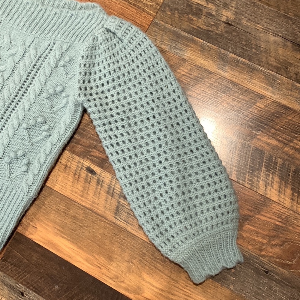 Loveshackfancy Vyoma Sweater - Sparkling Brook Bl… - image 5